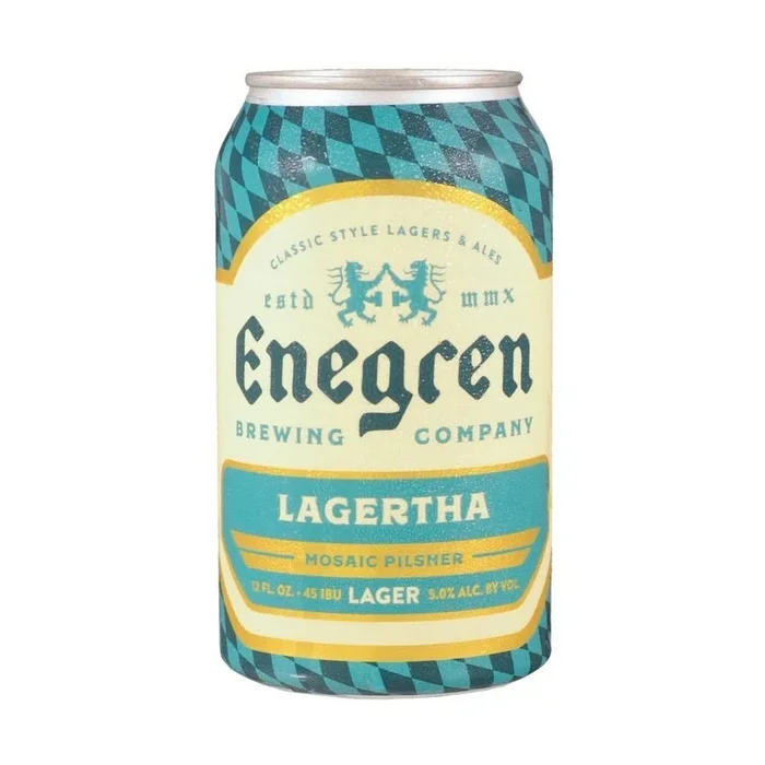 Enegren Brewing Co. Lagertha Mosaic Pilsner Lager Beer 6-Pack