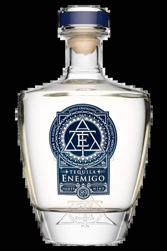 ENEMIGO TEQUILA ANEJO CRISTALINO 750ML