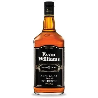 Evan Williams Kentucky Straight Bourbon Whiskey 1.75 Liter