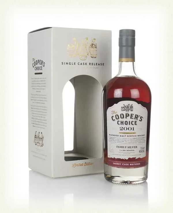 Family Silver 19 Year Old 2001 (cask 4630) – The Cooper’s Choice (The Vintage Malt Co.) Scotch Whisky | 700ML