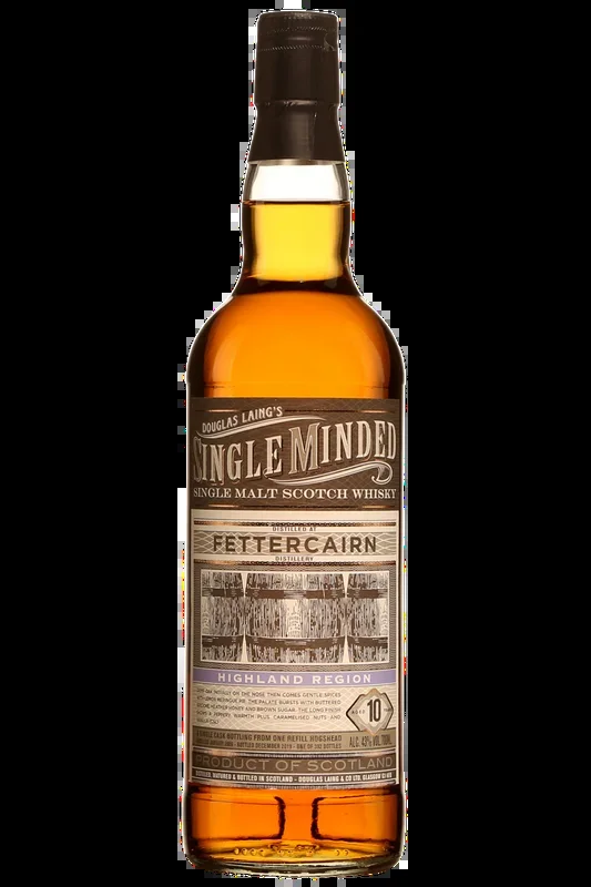 Fettercairn 10 Year Old, Douglas Laing’s Single Minded Scotch Whisky | 700ML