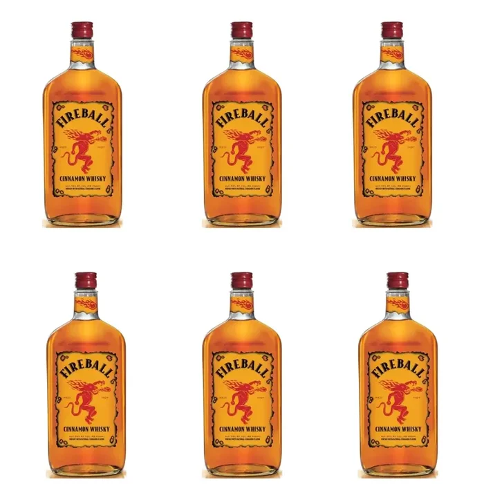 Fireball Cinnamon Whiskey 6-Pack