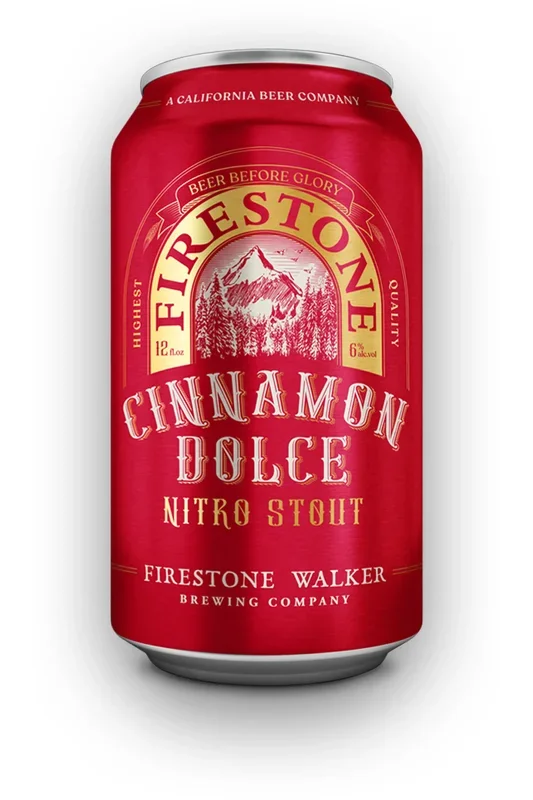 Firestone Cinnamon Dolce Nitro Stout Cans