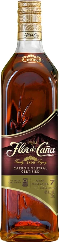 Flor De Cana Rum Oro 7 Year Old 750ml
