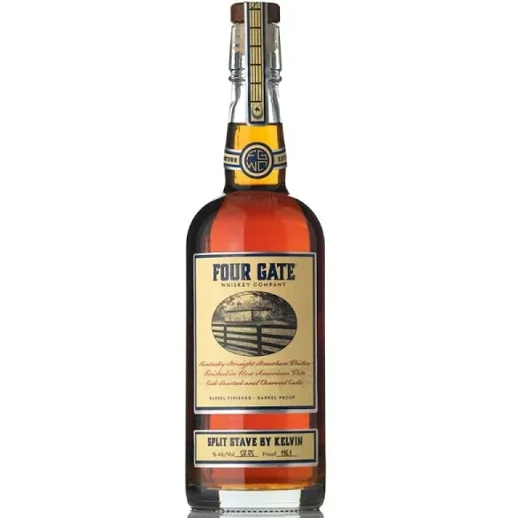 Four Gate Split Stave by Kelvin Whiskey 750ml