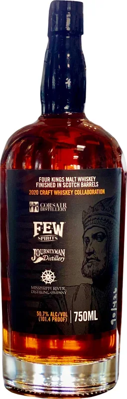 Four Kings Whiskey Collaboration 2020 Finished in ex Ardbeg Barrels Craft Whiskey