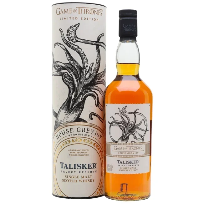 Game of Thrones House Greyjoy Talisker Select Reserve Scotch Whisky