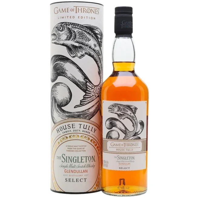 Game of Thrones House Tully Singleton of Glendullan Select Scotch Whisky