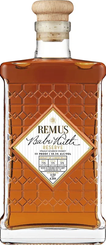 George Remus Babe Ruth Reserve 3 Mash Bills Straight Bourbon Whiskey 750ml