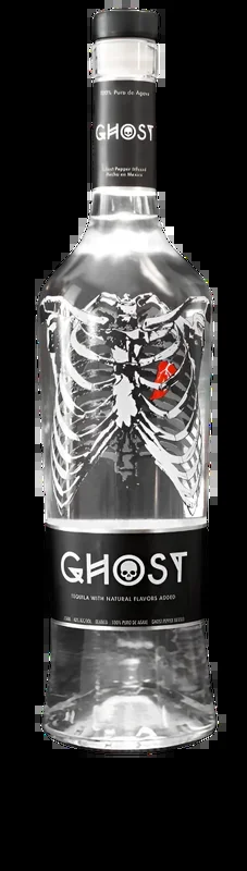 GHOST TEQUILA BLANCO SPICY WITH NATURAL FLAVORS ADDED 750ML