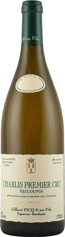 Gilbert Picq Chablis Vaucoupin 2023 750ml