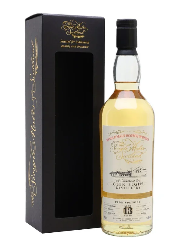 Glen Elgin 2006 13 Year Old Single Malts of Scotland Speyside Single Malt Scotch Whisky | 700ML