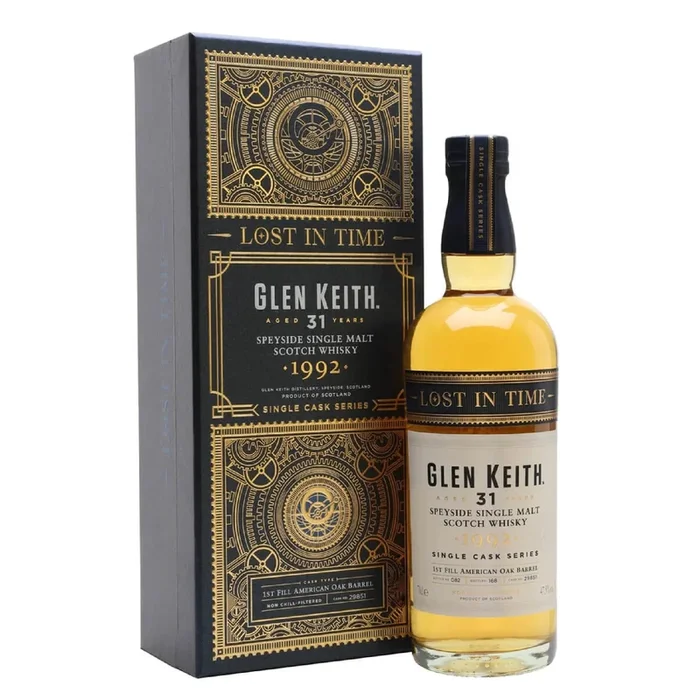 Glen Keith Single Malt Scotch Whiskey Speyside 31 Year 97.8 Proof