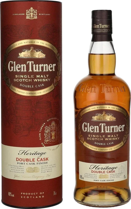 Glen Turner Heritage Double Cask Port Cask Scotch Whisky | 700ML