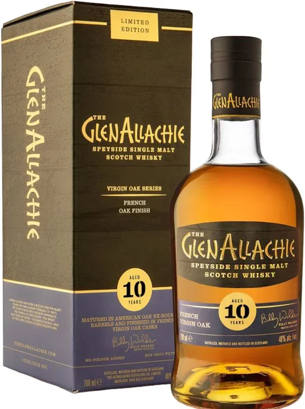 Glenallachie 10 Year Old French Virgin Oak Single Malt Whisky 700ml