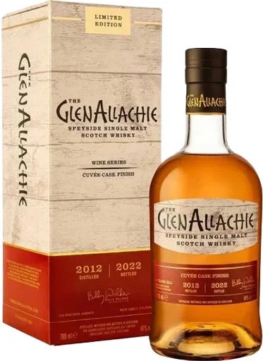 Glenallachie 10 Year Old Wine Series Cuvee Cask Finish Single Malt Whisky 2012 700ml