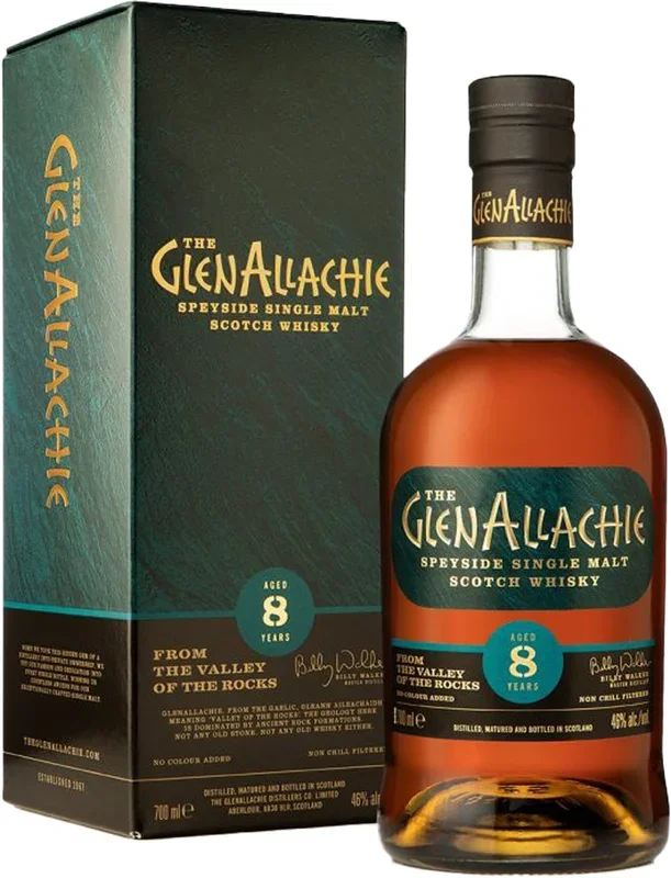 Glenallachie 8 Year Old Single Malt Whisky 700ml