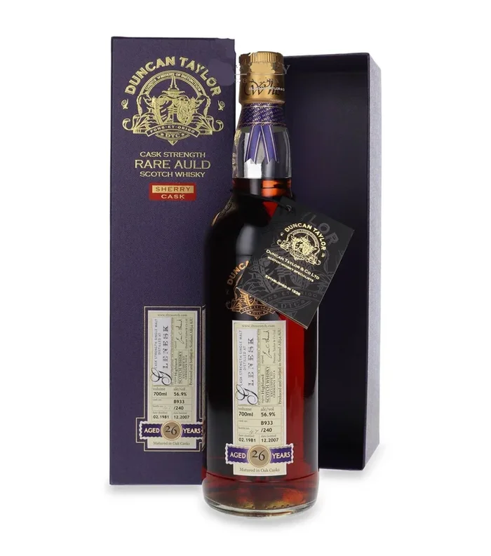 Glenesk 26 Year Old (D.1981, B.2007) Duncan Taylor Rare Auld (Proof 113.8) Scotch Whisky | 700ML