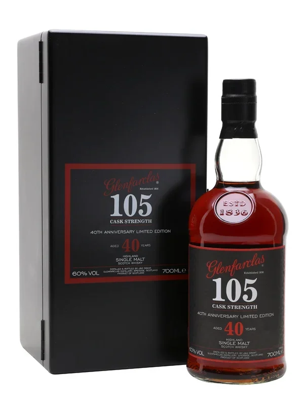 Glenfarclas 105′ 40 Year Old Speyside Single Malt Scotch Whisky | 700ML