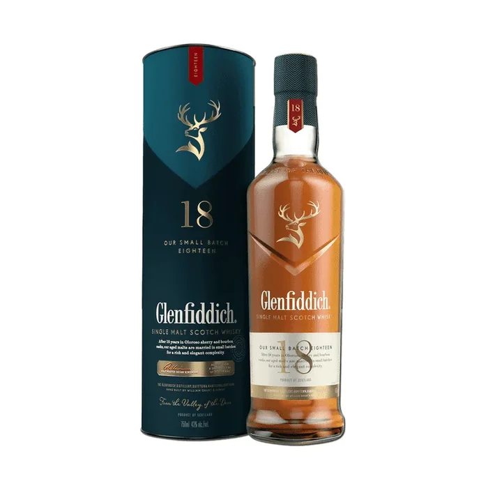 Glenfiddich 18 Year Old Single Malt Scotch Whisky