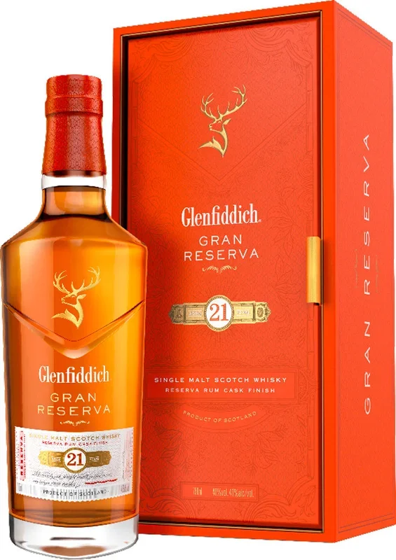 Glenfiddich 21 Year Old Gran Reserva Single Malt Whisky 750ml