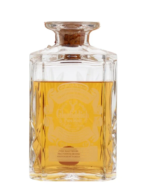 Glenfiddich Special Reserva Crystal Decanter Speyside Single Malt Scotch Whisky