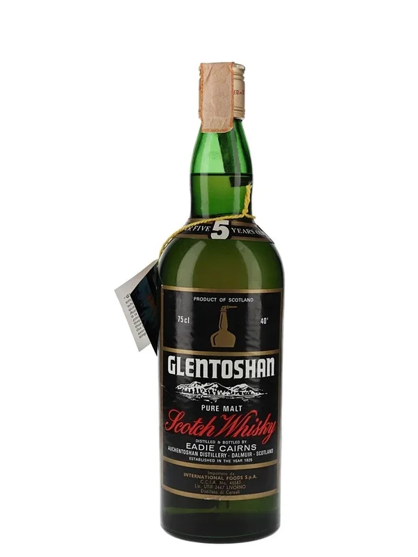 Glentoshan (Auchentoshan) 5 Year Old Bot.1980s Lowland Single Malt Scotch Whisky