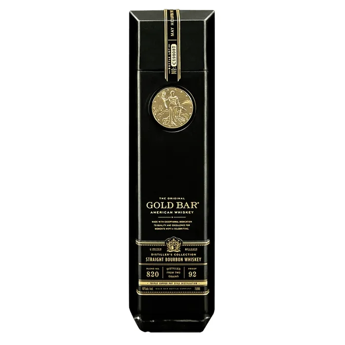 Gold Bar Black Double Cask Straight Bourbon Whiskey