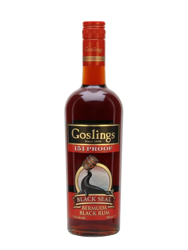 Gosling’s Black Seal 151 proof Rum