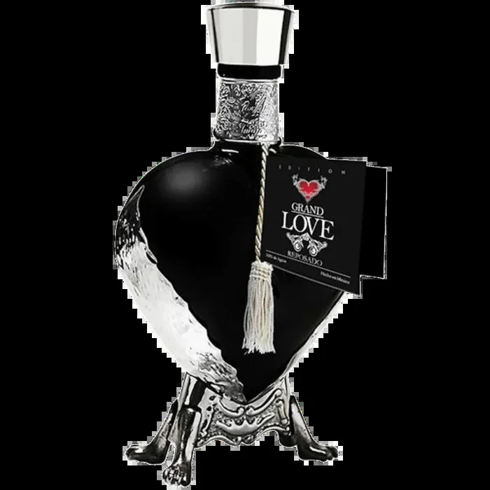 GRAND LOVE TEQUILA REPOSADO BLACK HEART 750ML