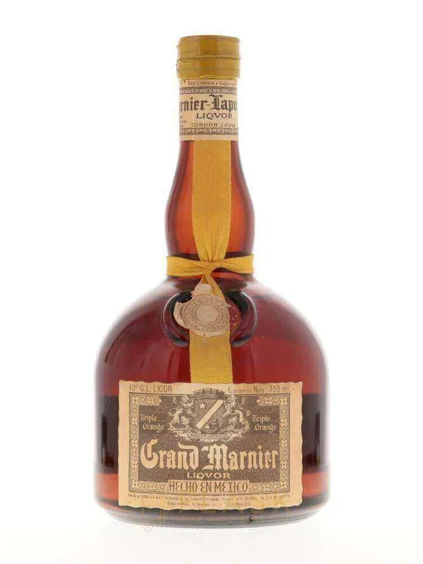 Grand Marnier Cordon Jaune Mexico 1970s-1980s