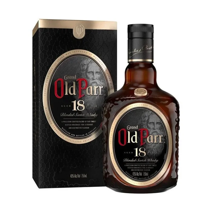 Grand Old Parr 18 Year Old Blended Scotch Whisky Gift Box
