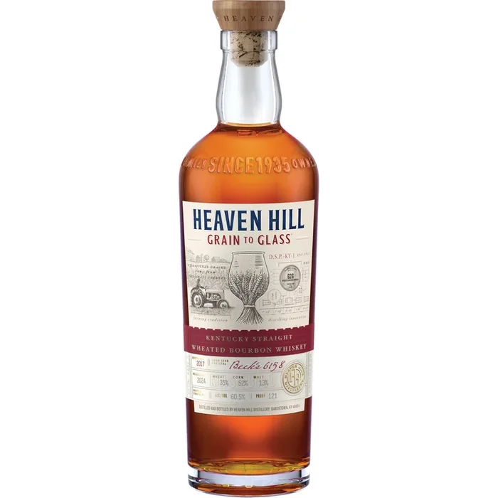 Heaven Hill Grain To Glass Kentucky Straight Wheated Bourbon Whiskey