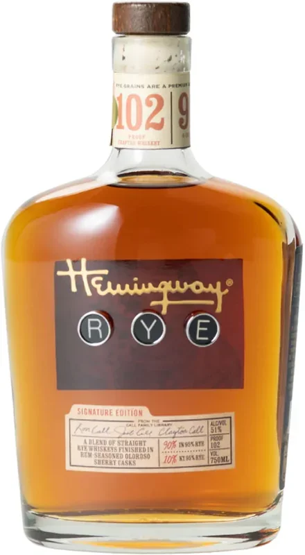 Hemingway Signature Edition Rye Whiskey 750ml