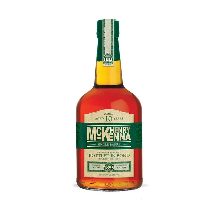 Henry McKenna 10 Year Old Bottled-In-Bond Single Barrel Kentucky Straight Bourbon Whiskey