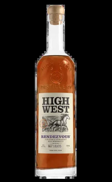 HIGH WEST WHISKEY RYE RENDEZVOUS 92PF 750ML