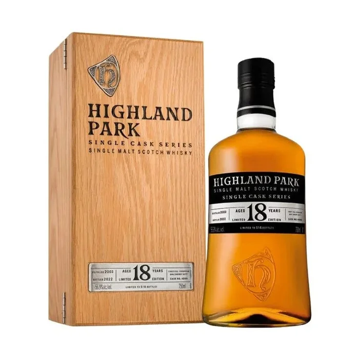 Highland Park Single Cask Series 18 Year Old 2003 Single Malt Scotch Whisky