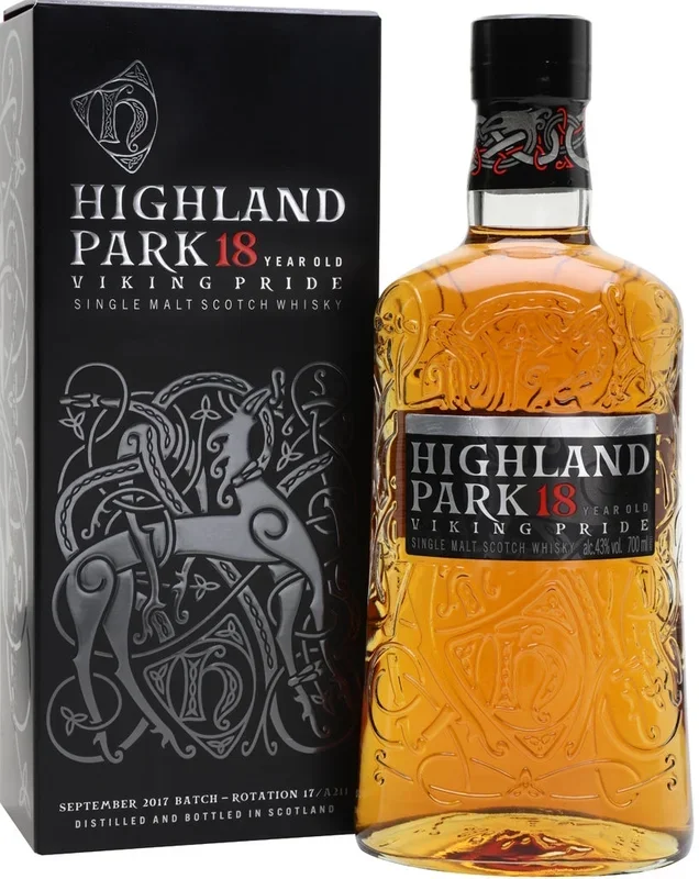 Highland Park Single Malt Whisky 18 Year Old 750ml