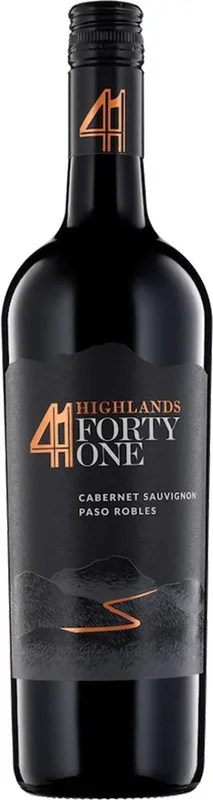 Highlands 41 Cabernet Sauvignon Paso Robles 2022 750ml