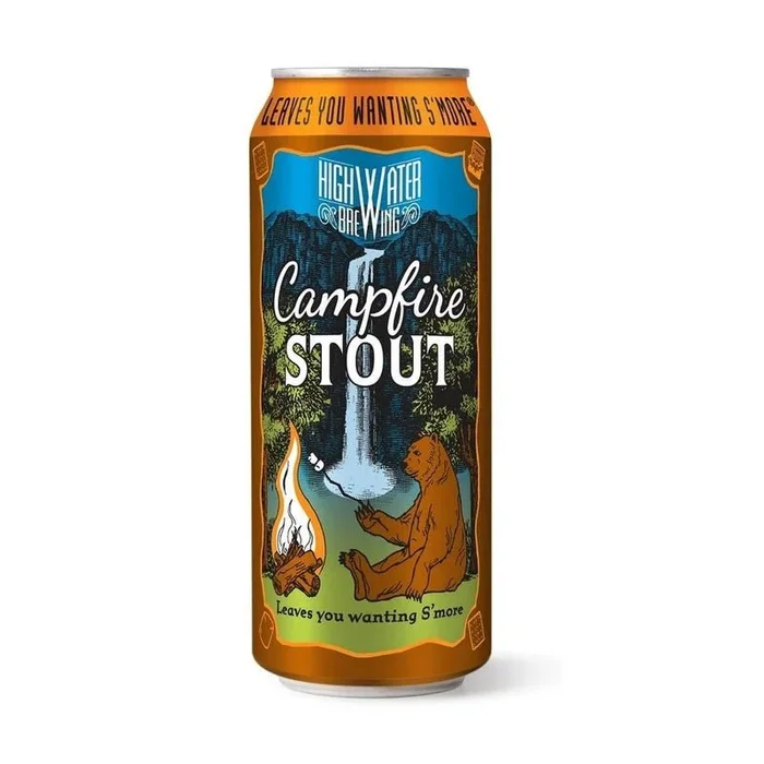 Highwater Brewing Campfire Stout Beer 4-Pack
