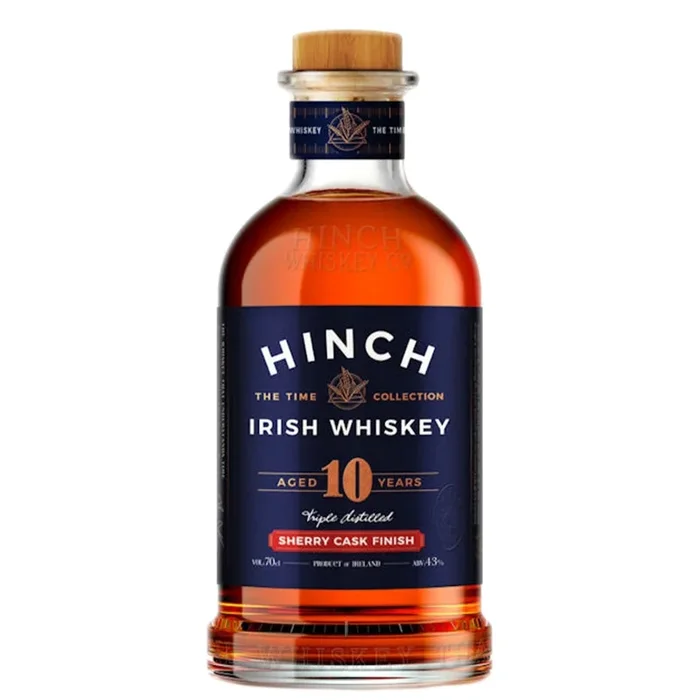 Hinch Distillery 10 Year Old Sherry Cask Finish Irish Whiskey