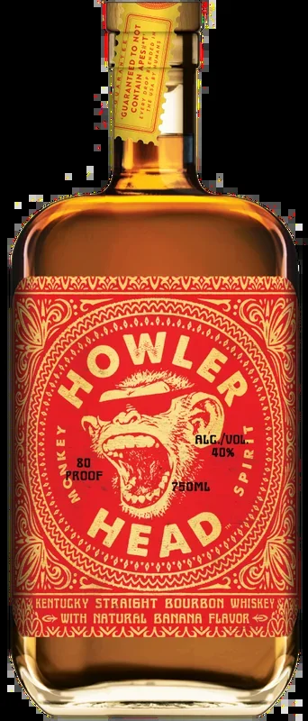Howler Head Kentucky Straight Banana Bourbon Whiskey 750ml