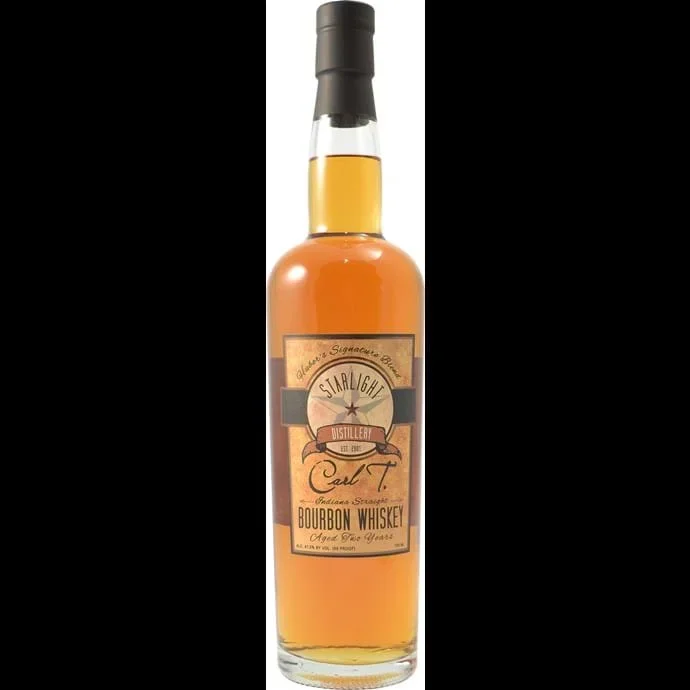 Huber’s Starlight Distillery Carl T. Bourbon Whiskey