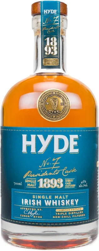 Hyde No.7 President’s Cask Irish Whiskey 750ml