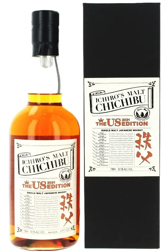 Ichiro’s Malt Chichibu 2021 The US Edition Single Malt Japanese Whisky