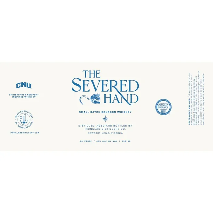 Ironclad The Severed Hand Small Batch Bourbon