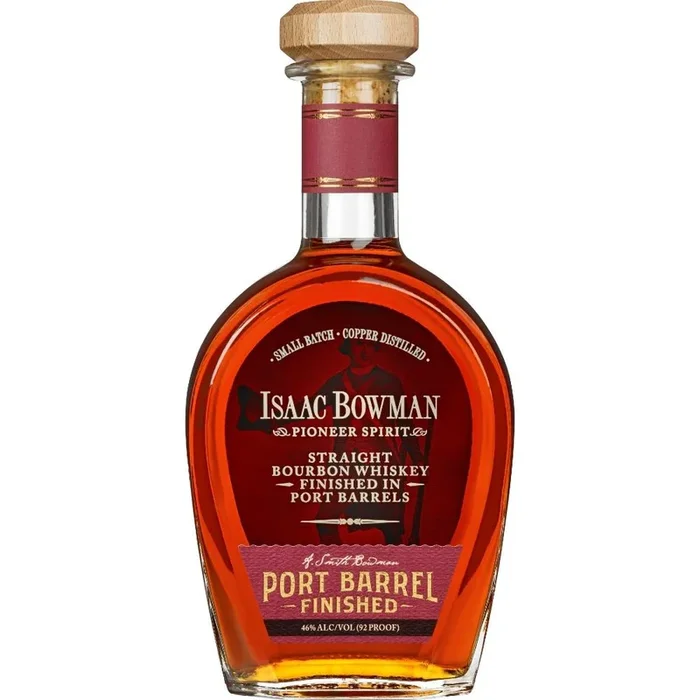 Isaac Bowman Bourbon Whiskey Finished Port Barrel