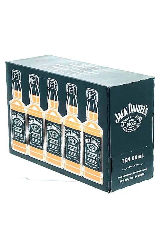 Jack Daniel’s Black Label Old No. 7 Tennessee Whisky 10 x 50 ml