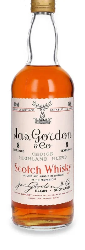 Jas.Gordon & Co 8 Year Old Gordon & MacPhail Scotch Whisky