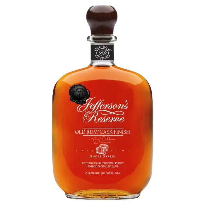 Jefferson’s Reserve Old Rum Cask Finish Straight Bourbon Whiskey 750ml